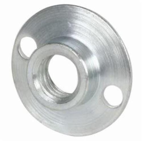 Merit® 63642543463 Round Base Retainer Nut, For Use With 4 to 9 in Rubber Back-Up Pad, Steel
